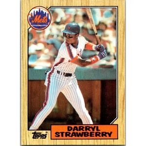 1987 Topps #460 Darryl Strawberry